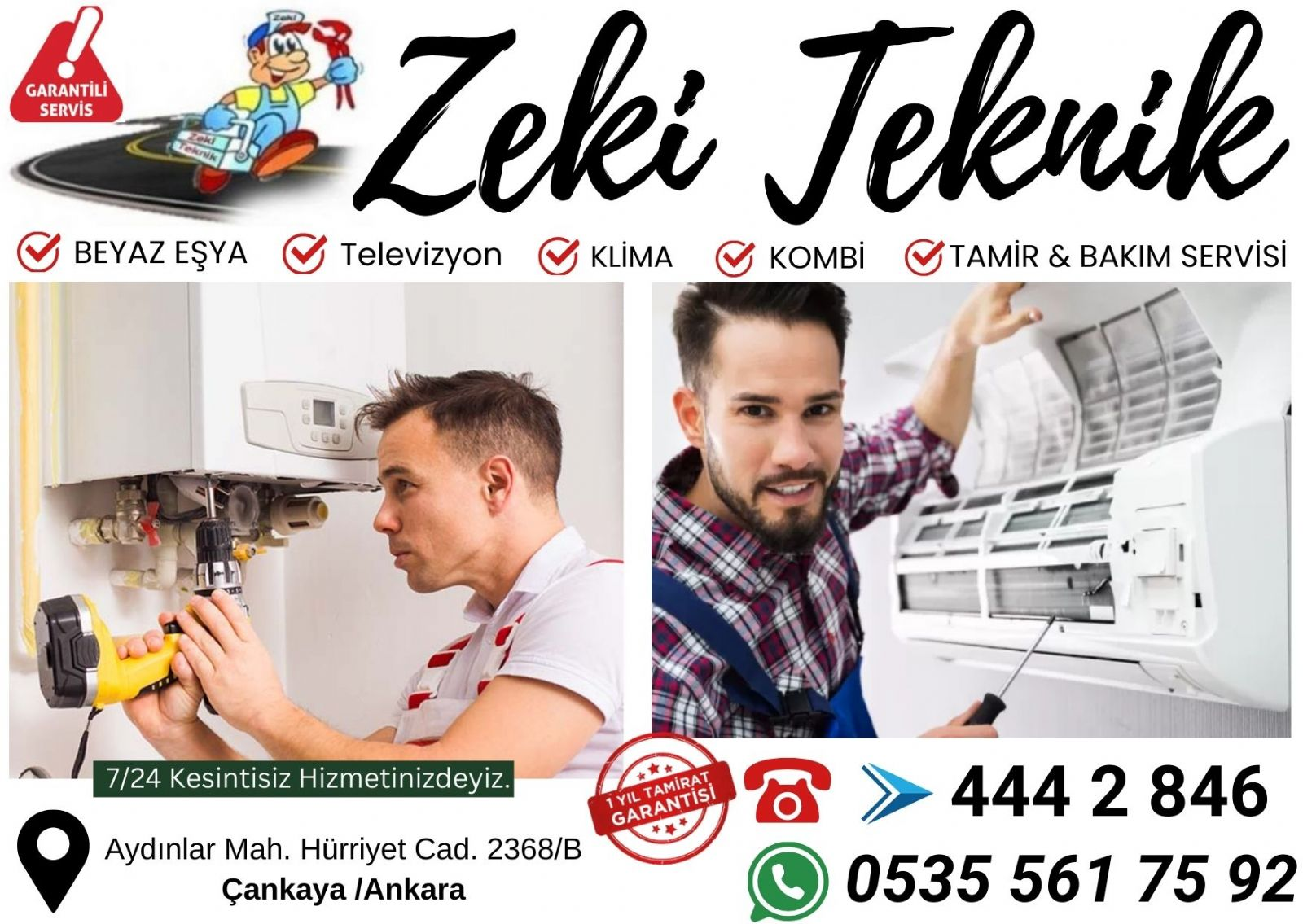 dikmen kombi servisi